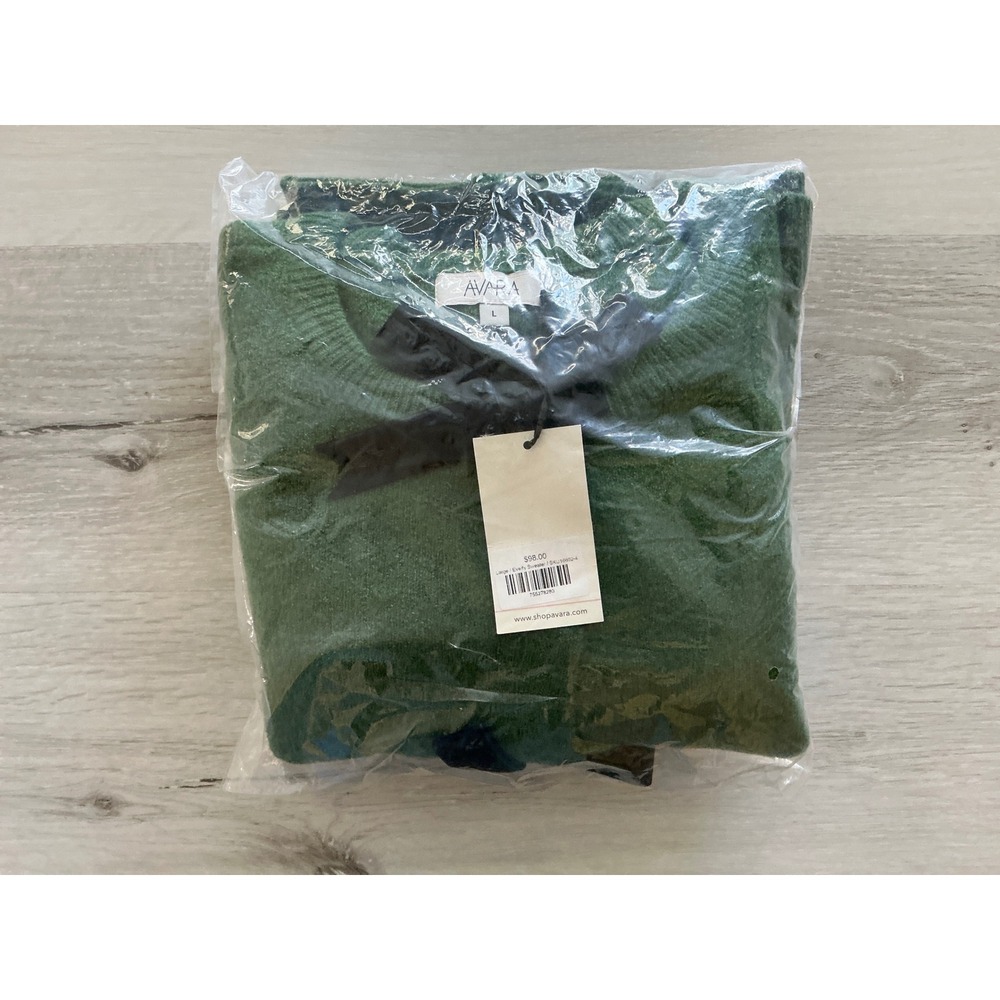 Avara Everly Sweater Green Large New‎ With Tags - Picture 2 of 6